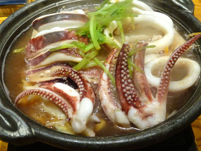 烏賊の漁師焼き