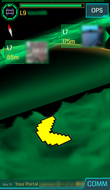 Ingress パックマン