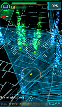 Ingress パックマン全景