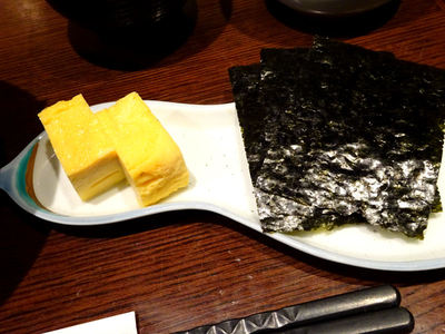 卵焼きと海苔