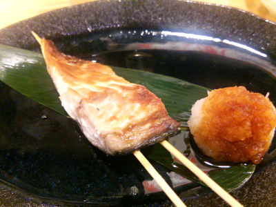 八戸 銀サバ串焼き