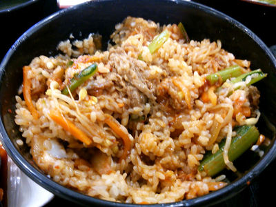 牛ビビンバ丼 まぜまぜ