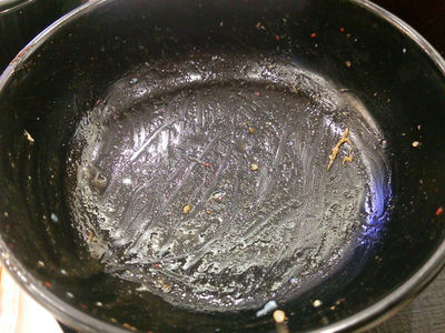 牛ビビンバ丼 完食