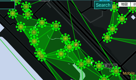Ingress 稲毛海浜公園 緑化