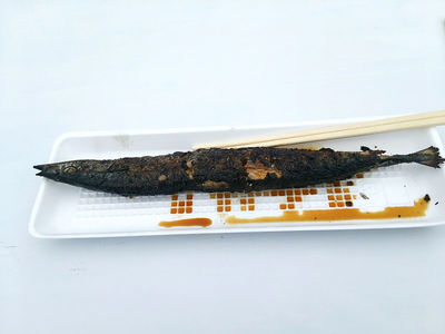 焼き立てサンマ