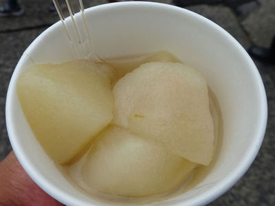 梨のコンポート