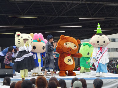 おしなりくん、たぬvsもとまる、みっけちゃん 