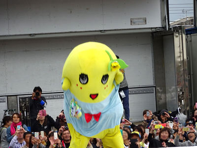 ふなっしー登場。