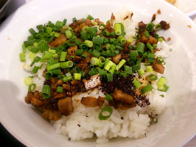 ニンニク豚めし