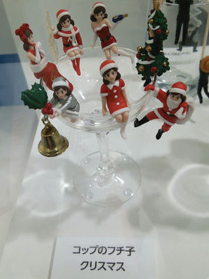 コップのフチ子 クリスマス