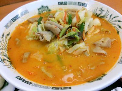 もつ野菜ラーメン