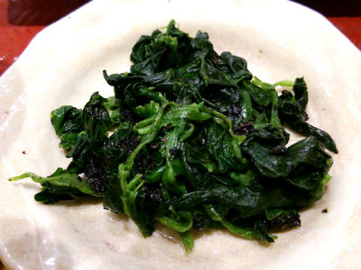 ほうれん草の胡麻和え