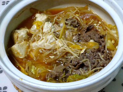 2日後のすき焼き