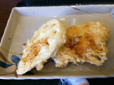 とり天とれんこん天