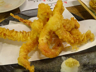 イカげそ天ぷら
