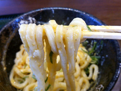 カルボナーラかま玉 うどん