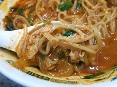 チゲ味噌ラーメンの具