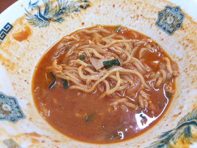 チゲ味噌ラーメン 残りわずか