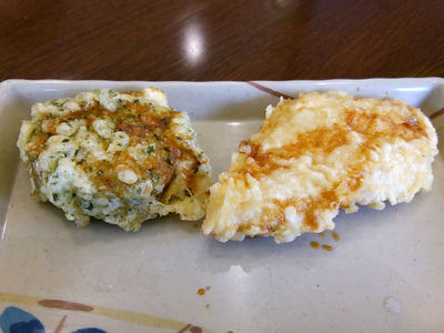 豆腐天ととり天