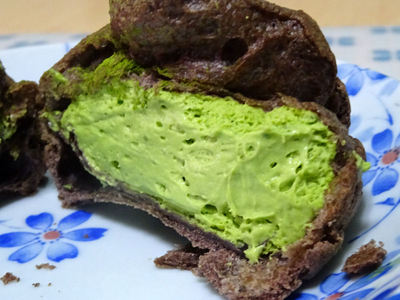 抹茶シューアップ