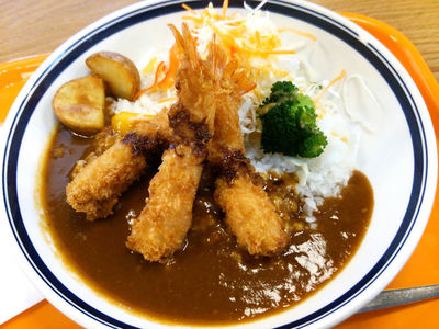 エビフライカレー