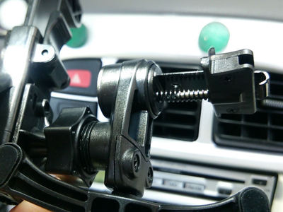 タブレットホルダー エアコン口タイプ 形状