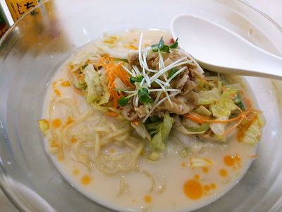 冷やしちゃんぽん 白