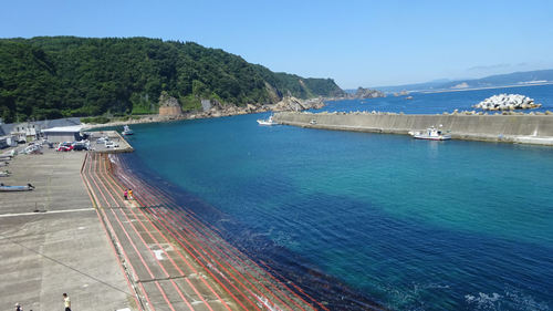 小袖港 海女センター展望台より