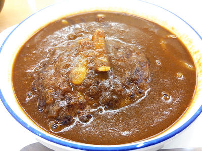 セパレート ハンバーグカレー