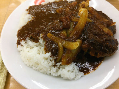 ハンバーグカレー