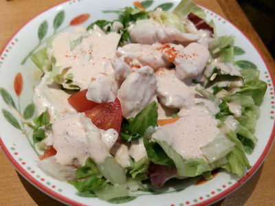 やわらかチキンサラダ