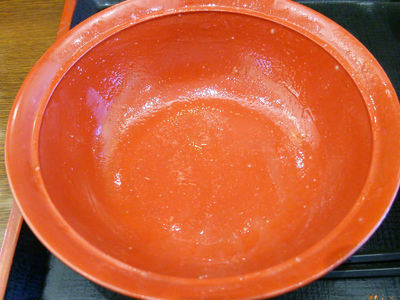 牛すき焼き丼 完食