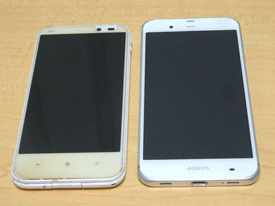 SHL22とSHV34