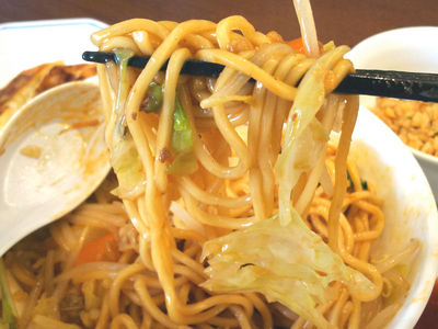 まぜ辛めん 麺あげ