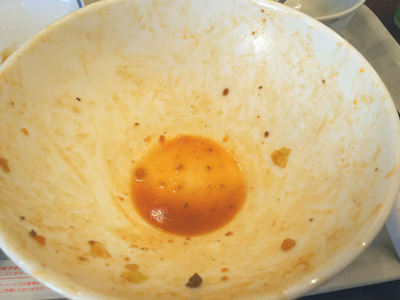 まぜ辛めん 完食