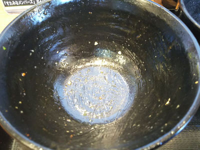 デカ豚バラ焼肉丼 完食