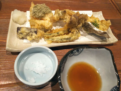 天ぷら盛り合わせ