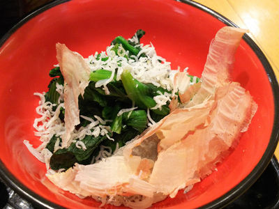 ほうれん草のおひたし