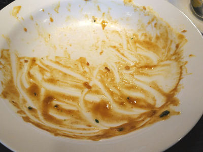 カキフライカレー 完食