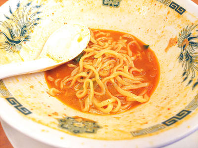 チゲ味噌ラーメン 残りわずか