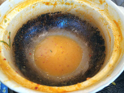 海鮮カレー煮込みうどん 完食
