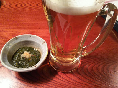 最初の一杯