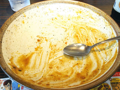 ささみカツカレー 完食