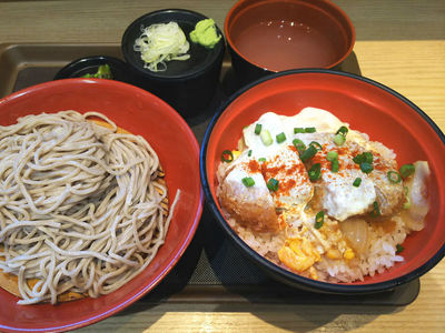 スパイシーカツ丼セット