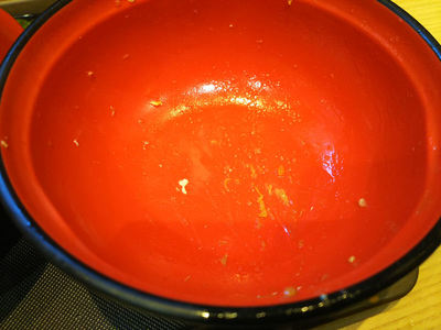 スパイシーカツ丼 完食