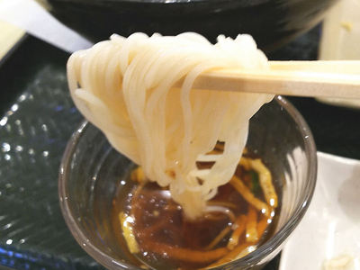 そうめん 麺あげ