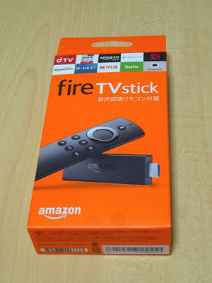 fire TV stick 外箱