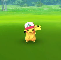 ピカチュウ サトシ帽 その2