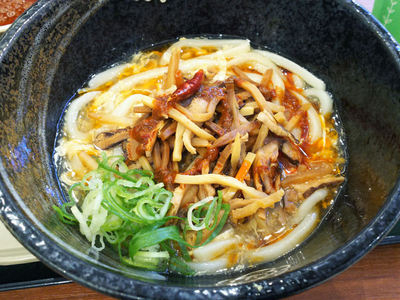 ビリビリサンラーうどん 