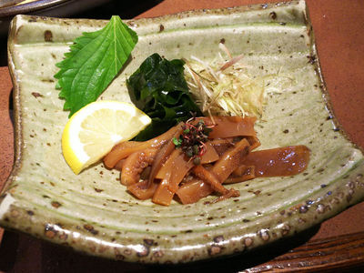 じょじょやのいか漬け